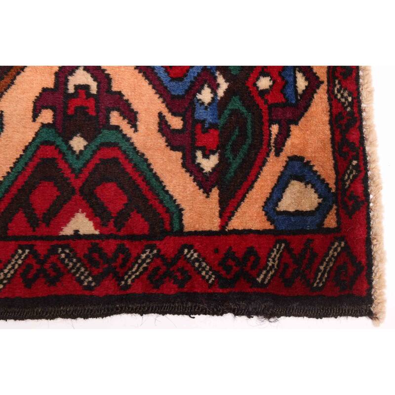 ECARPETGALLERY Hand-knotted Teimani Beige Wool Rug - 3'7 x 6'8