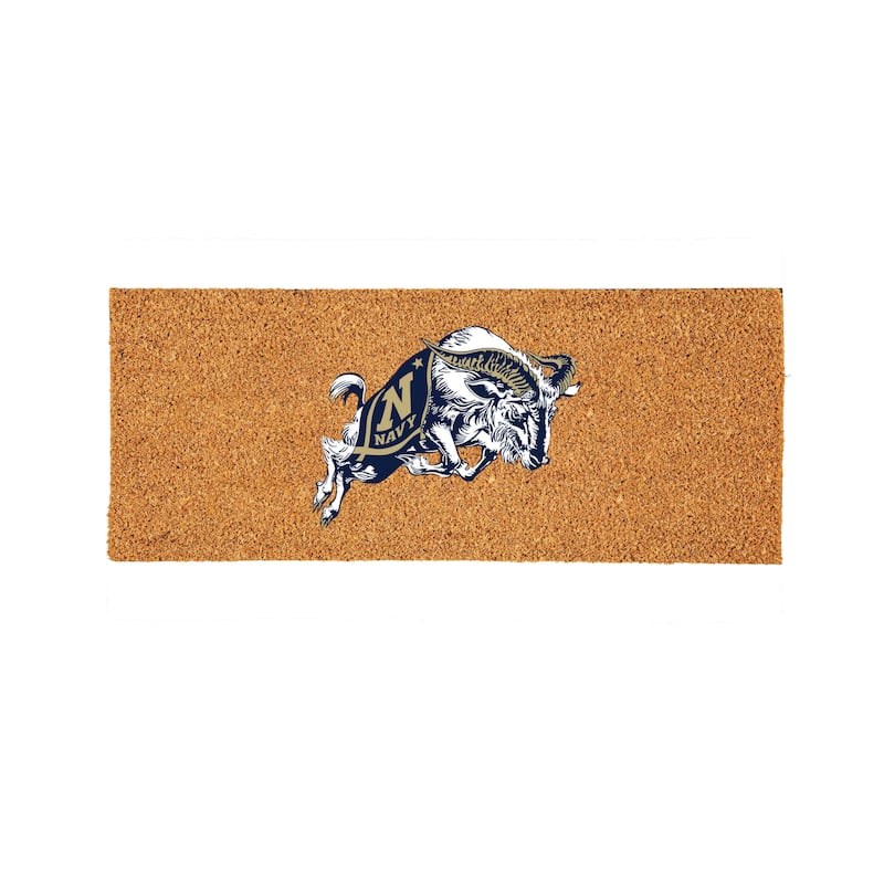 US Naval Academy Full Color Indoor/Outdoor Coir Mat