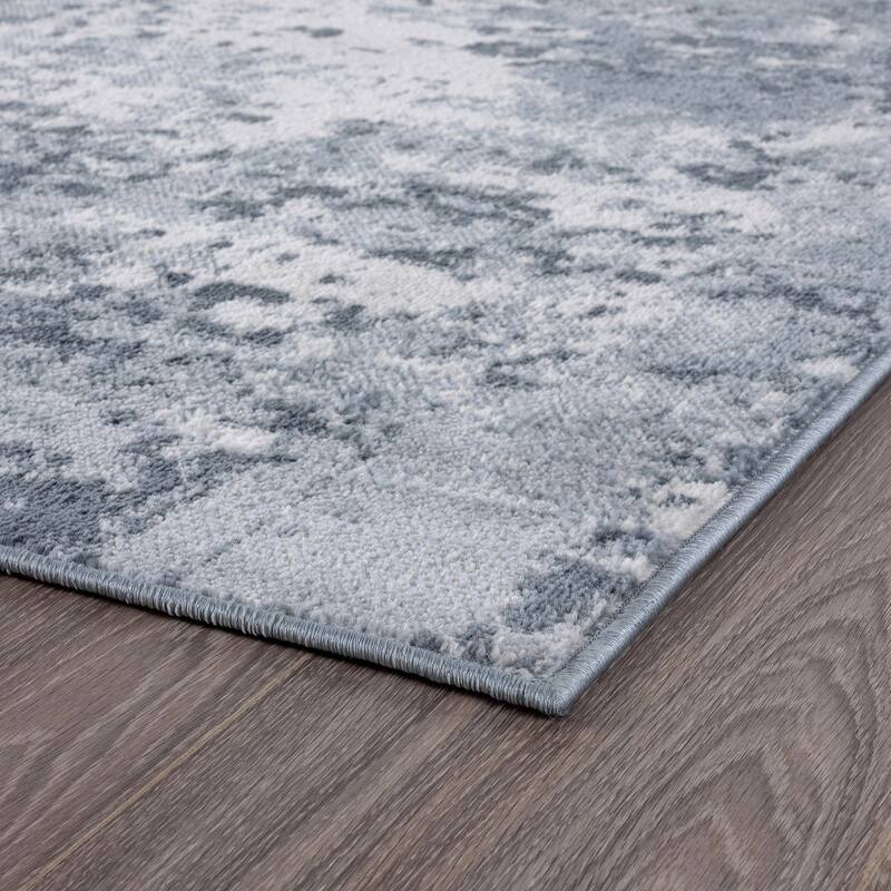 Linx Industrial Abstract Indoor Area Rug