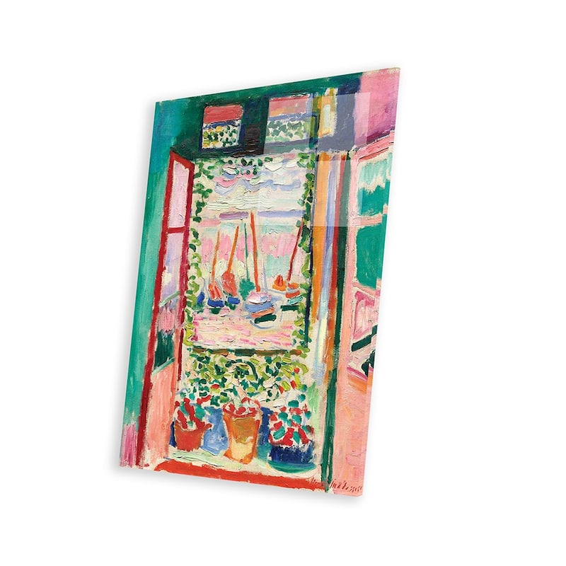 Open Window at Collioure (1905) Print On Acrylic Glass by Henri Matisse