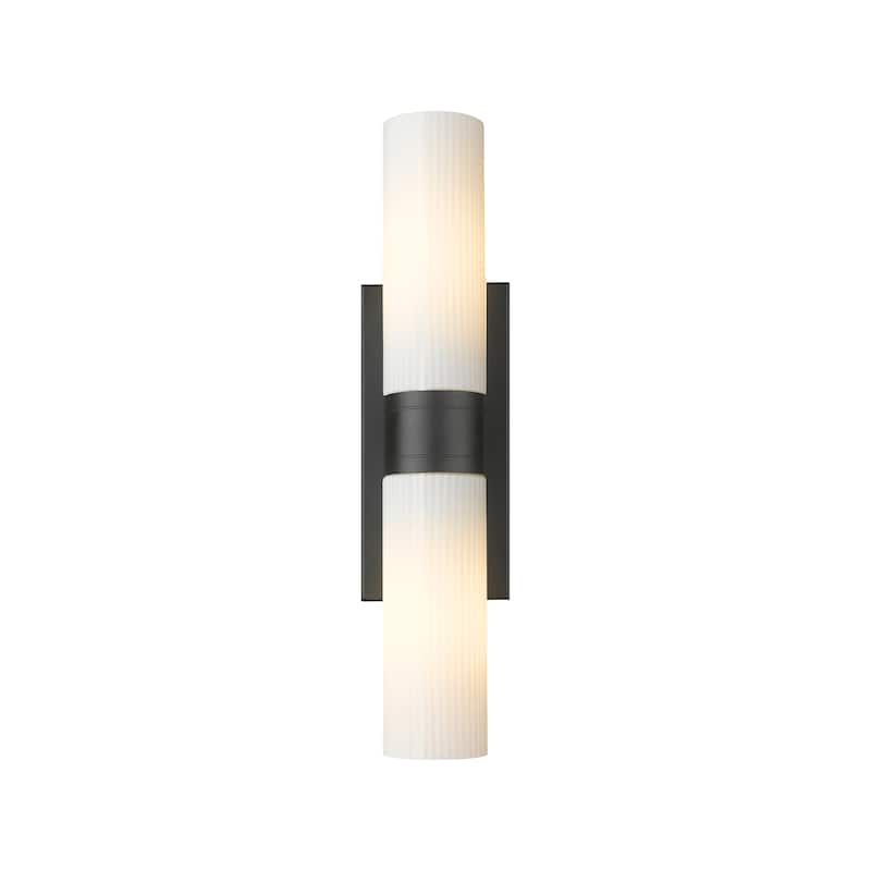 Innovations Lighting Ballston Urban - 2 Light 8" Wall-Mounted Bath Vanity Light