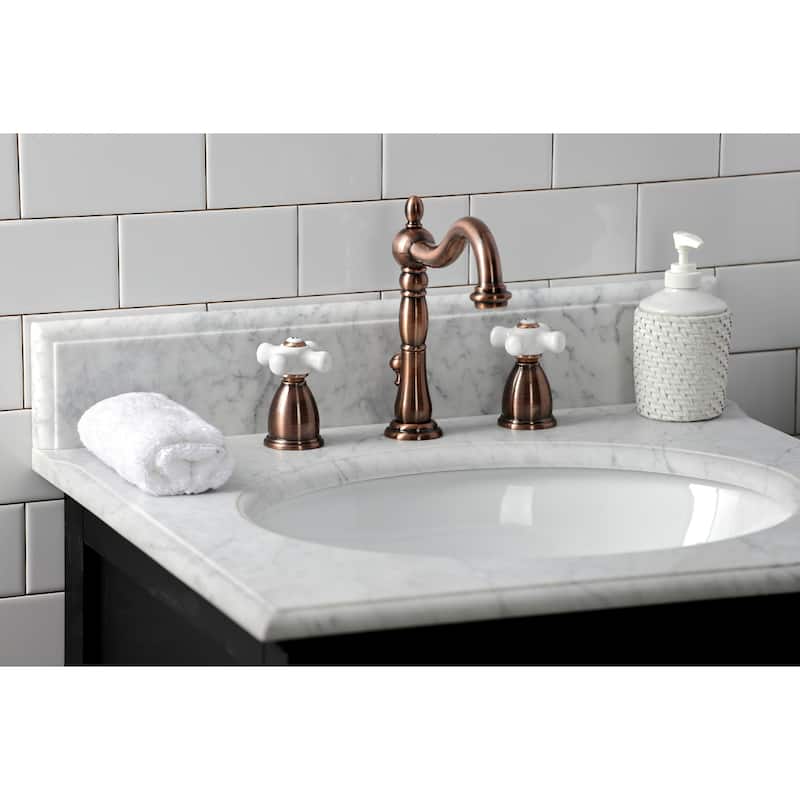 Kingston Brass Heritage 8 in. Widespread Bathroom Faucet