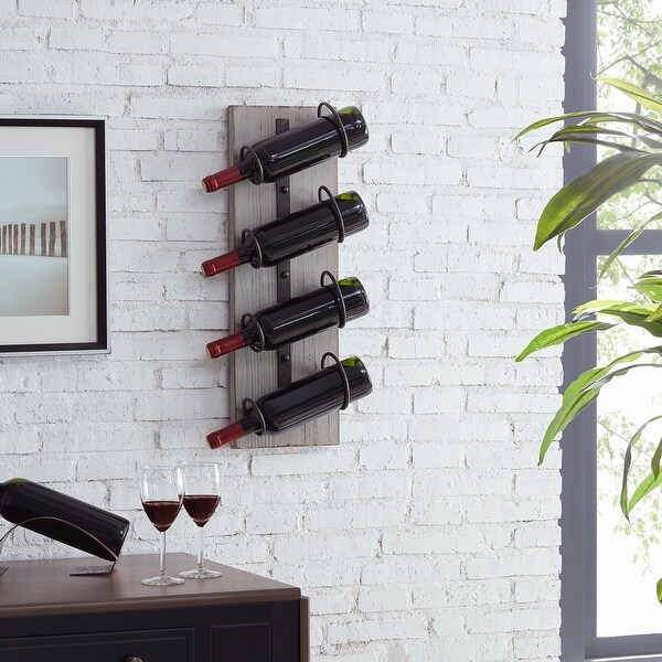 Galvanized wine rack deals