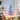 HOMCOM Icy-Blue and White Christmas Tree with Lights, Prelit Christmas Tree 5 ft., Faux Small Christmas Tree with Stand