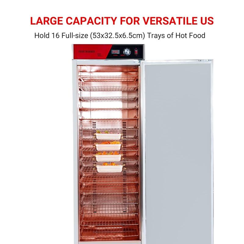 Food Warming Cabinet - Hot Box Food Warmer, 850W