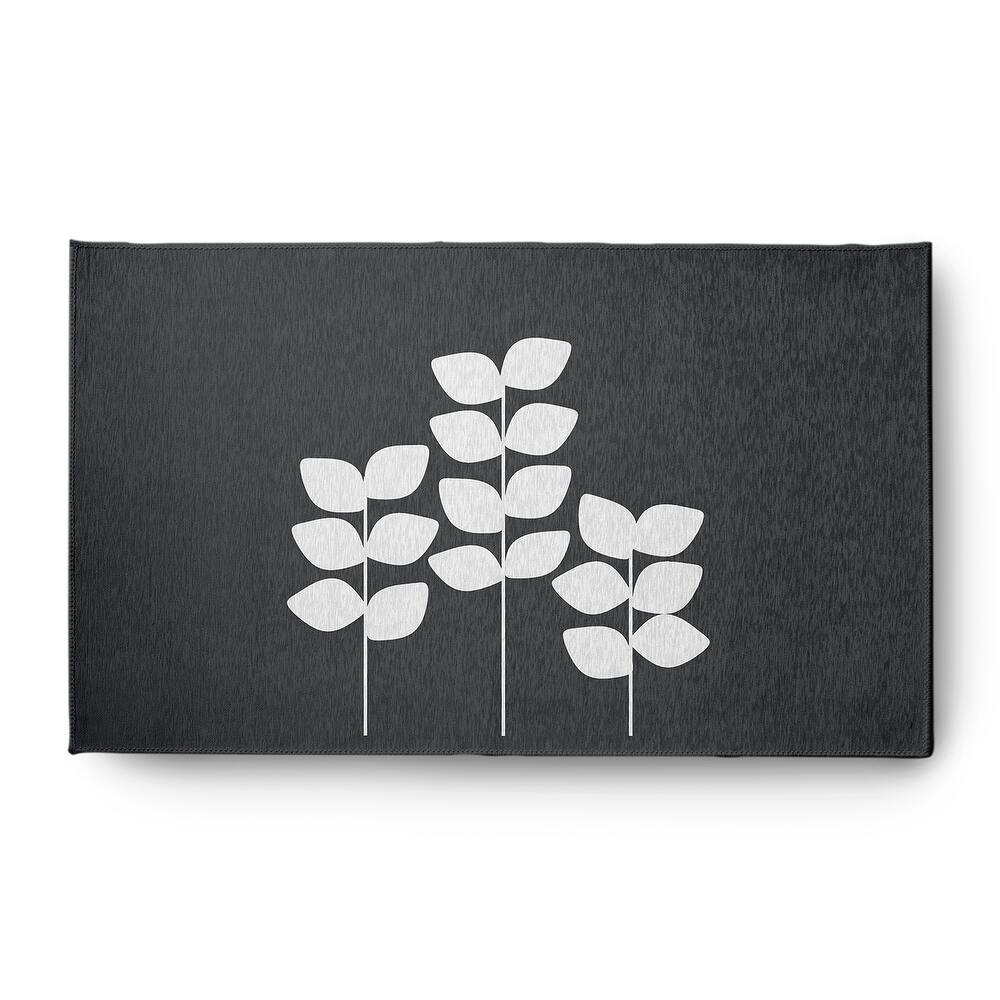 Simple Stems Spring Chenille Indoor/Outdoor Rug