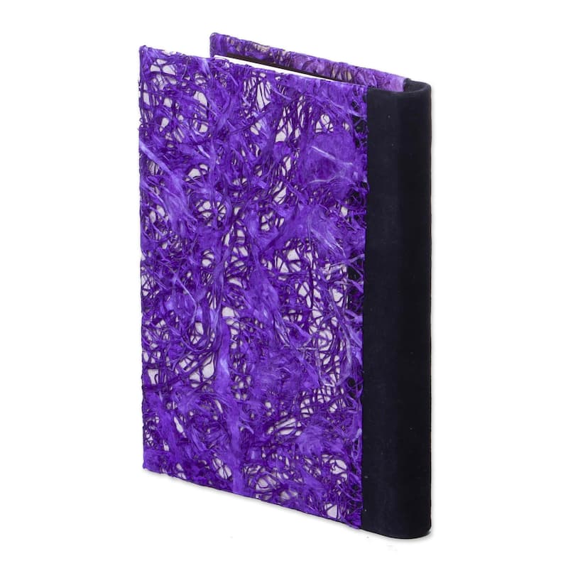 Novica Handmade Moon And Stars Amate Paper Journal