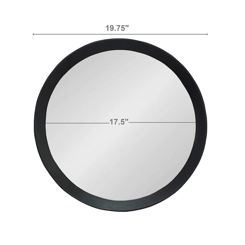 20x1.5"Mango Wood Wall Mirror Wall Decor with Frame of Solid Mango Wood for Bathroom,Entryway Console Lean Against Wall
