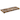 Uttermost 18224 Marble Crest 18-7/8" Wide Marble and Metal Tray