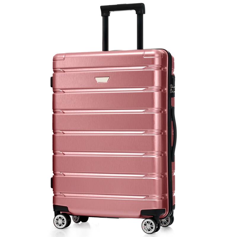 Luggage Sets 3 Piece ABS Hardshell Lightweight Durable Suitcase with Spinner Wheels, for Travel Men Women