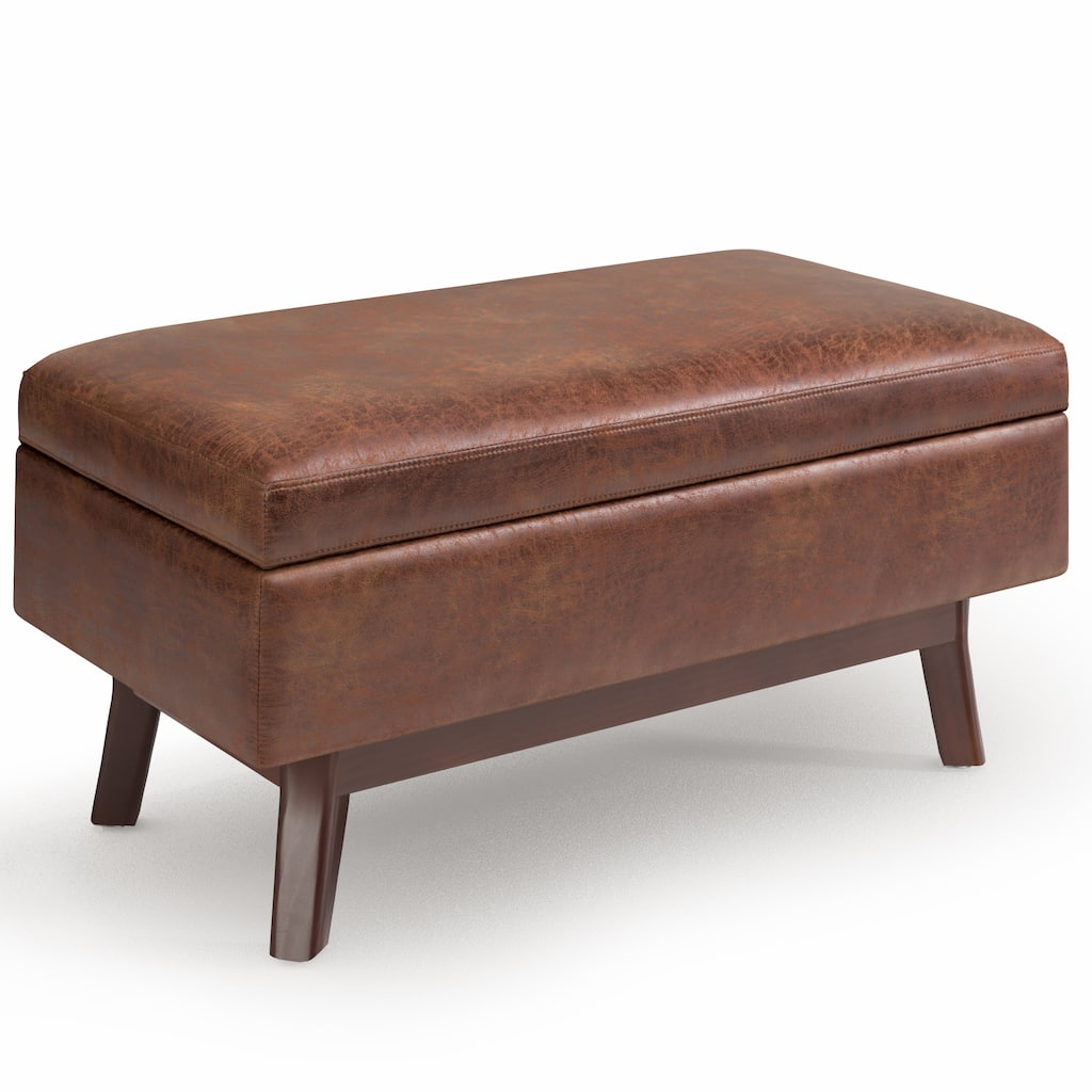 Small Rectangular Storage Ottoman