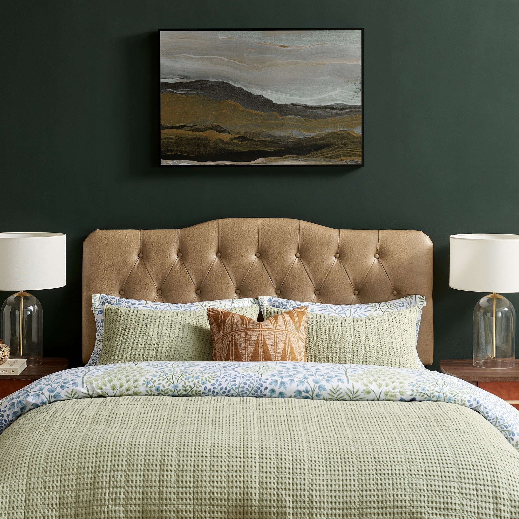 Annabel Faux Leather Headboard