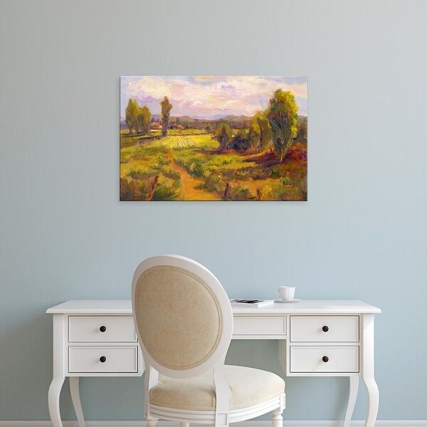 Easy Art Prints Nanette Oleson's 'Homage' Premium Canvas Art