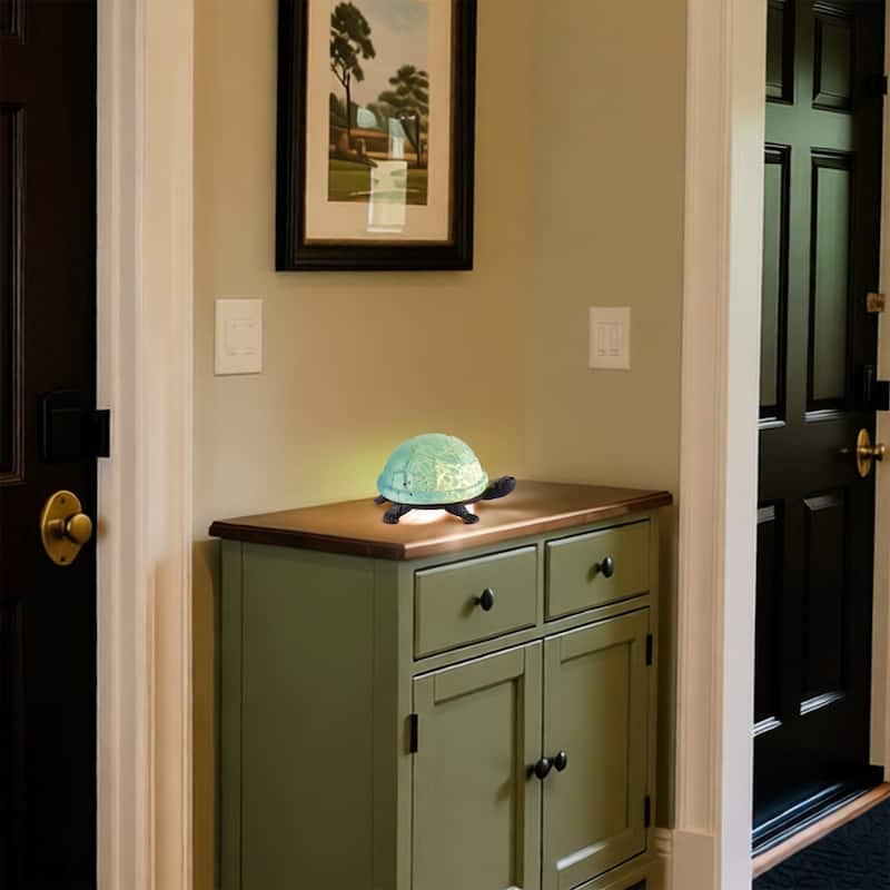 Chumlee Tiffany Turtle Desk Lamp.