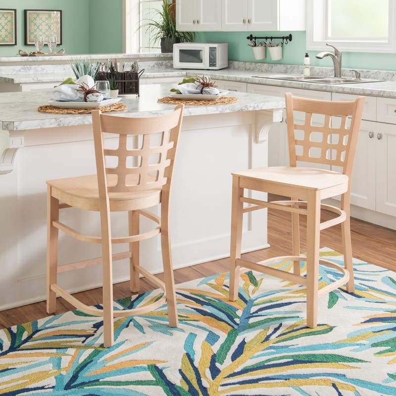 Levan Counter Stool (Set of 2) - Unfinished