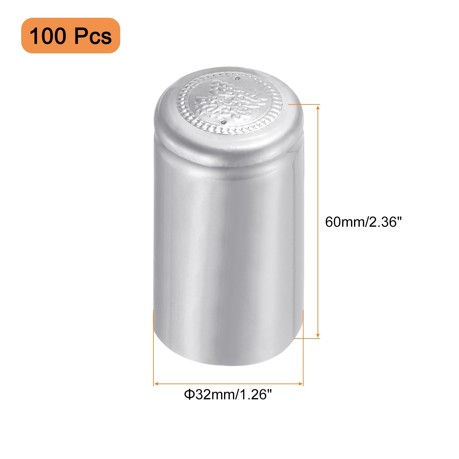 Heat Shrink Capsules Wine Bottle Capsules Shrink Cap Wrap Shrink Top Cover for Wine Cellar and Home Kitchen