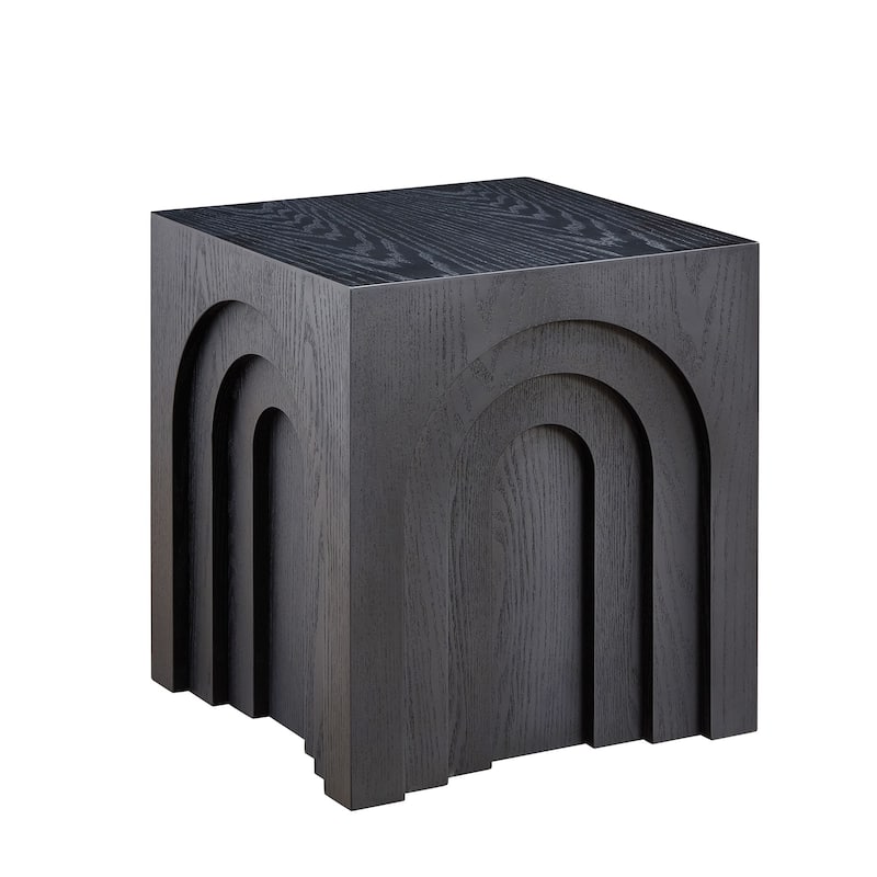 15.74'' Square Side Table Small Coffee Table Accent Table Bedside Table for Living Room Bedroom