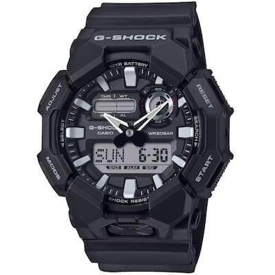 Casio Men's G-Shock GA-010 Series Black Dial Watch - GA010-1A - 6 (36)