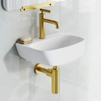 St. Tropez 16.5" Rectangle Wall-Mount Sink
