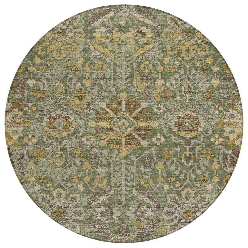 Machine Washable Indoor/ Outdoor Global Firestone Chantille Rug