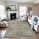 preview thumbnail 50 of 99, Premium Washable Super Soft Global Modern Mayfield Rug Aloe - 10' x 14'