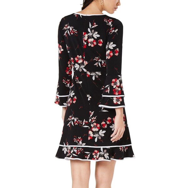 felicity printed pleat dress