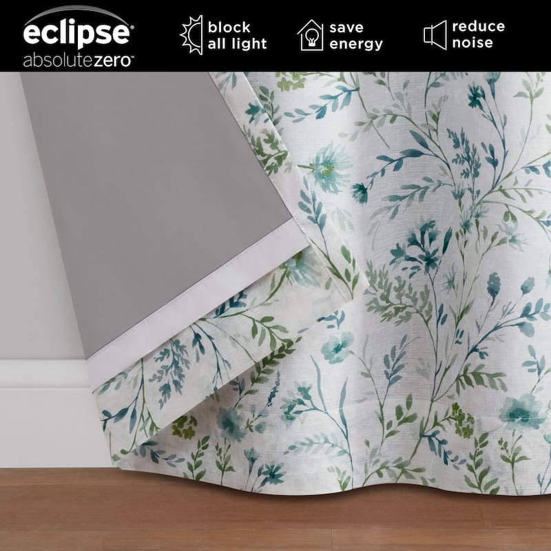 Eclipse Dutchess Botanical 100% Blackout Lined Curtains