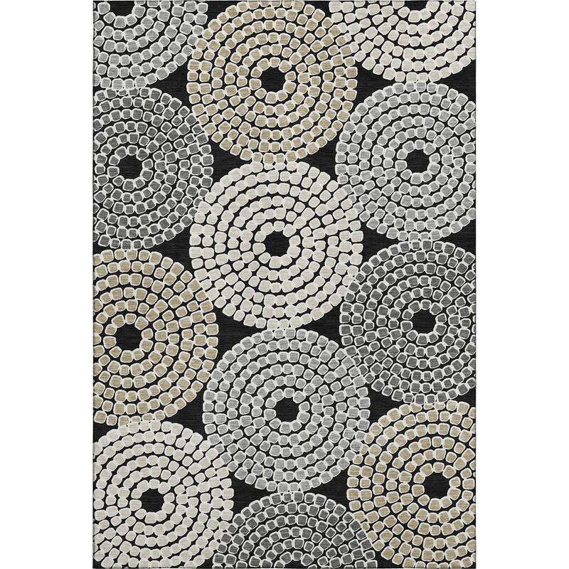 Premium Washable Super Soft Mosaic Colosseum Mayfield Rug