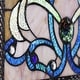 preview thumbnail 3 of 10, River of Goods Brandi's Amber Stained Glass 26-inch Window Panel - M