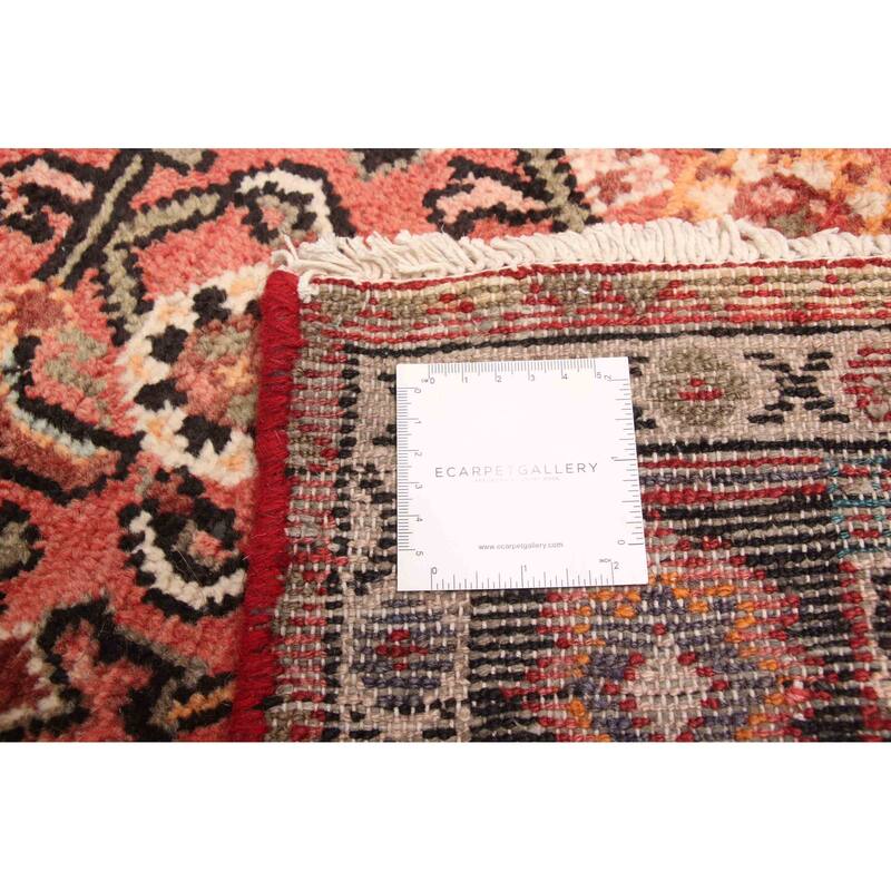 ECARPETGALLERY Hand-knotted Andelz Light Red Wool Rug - 5'4 x 9'9