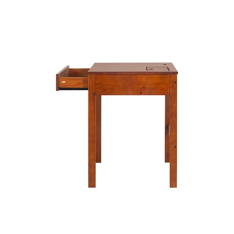 Copper Grove Rivne Modern Sturdy Home Office Wood Desk with Drawers and Compartments