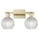 Option Antique Brass / Clear Basketweave