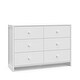 preview thumbnail 1 of 26, Storkcraft Calabasas 6 Drawer Dresser - GREENGUARD Gold Certified, 6 Drawer Dresser with Interlocking Drawer System White