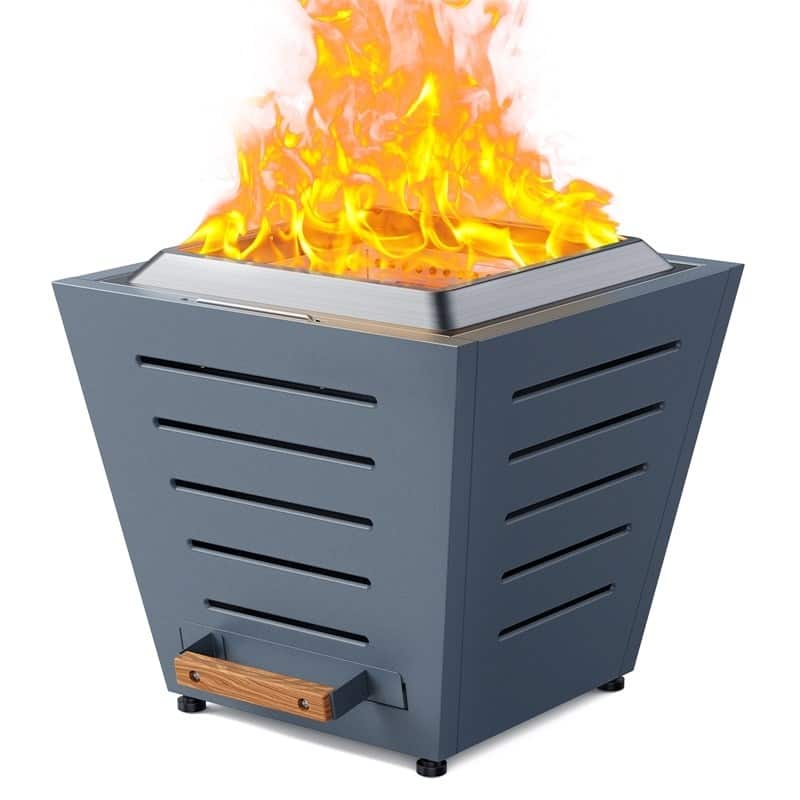 Origins by Alpine Terra 20" Smokeless Fire Pit, Slate Gray