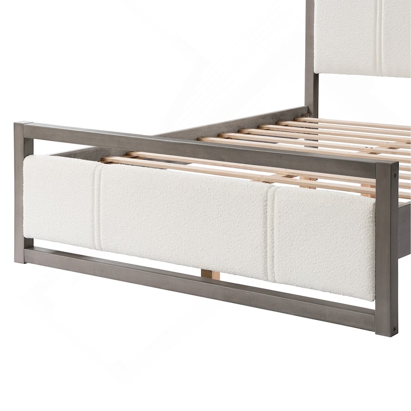 Exquisite Bed with Graceful Lines and Supreme Comfort
