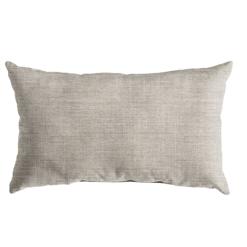 Sunbrella Canvas Indoor/Outdoor 13x20 Knife Edge Pillow (Single) - 13 in H x 20 in W x 6 in D