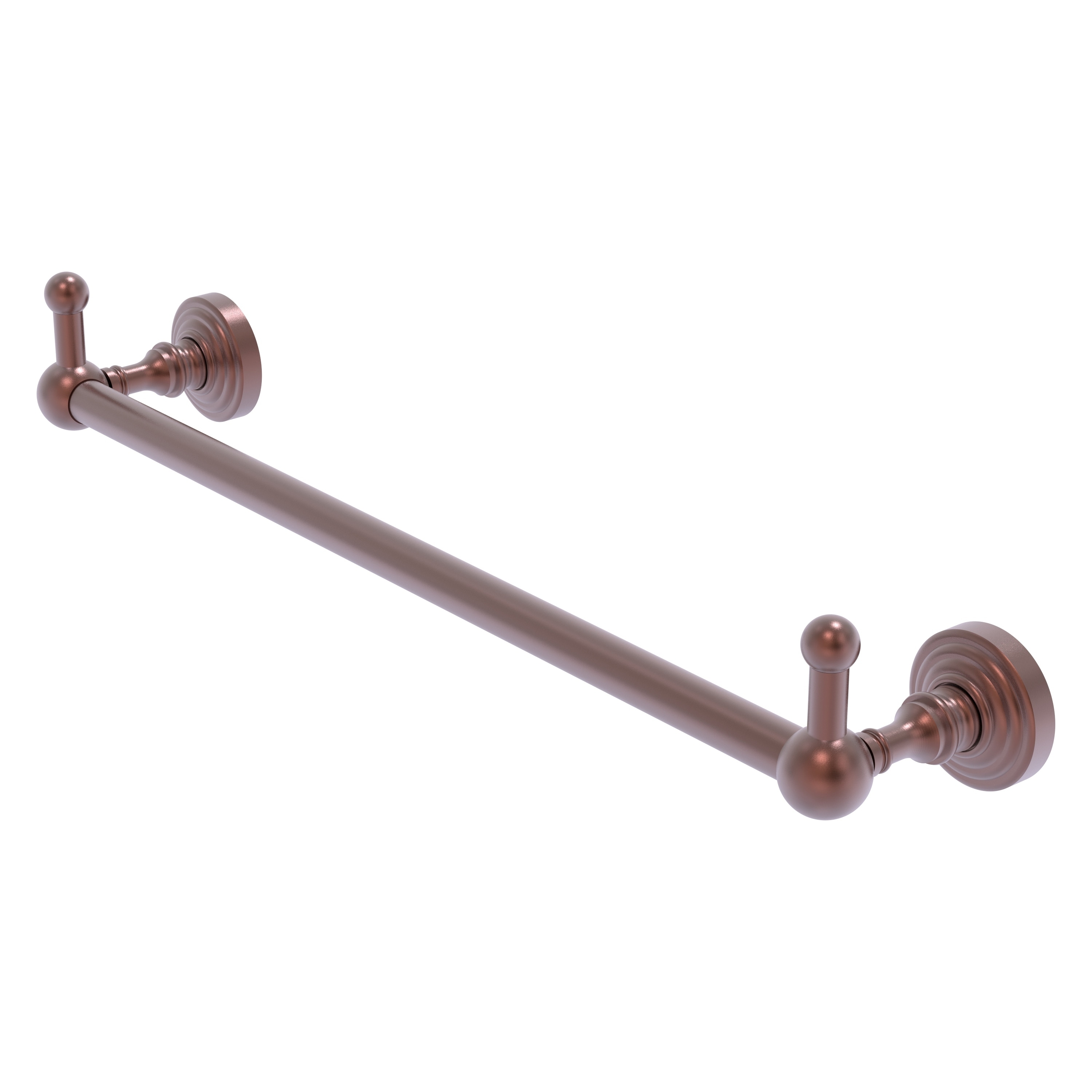 Waverly Place Collection Towel Ring in Antique Copper