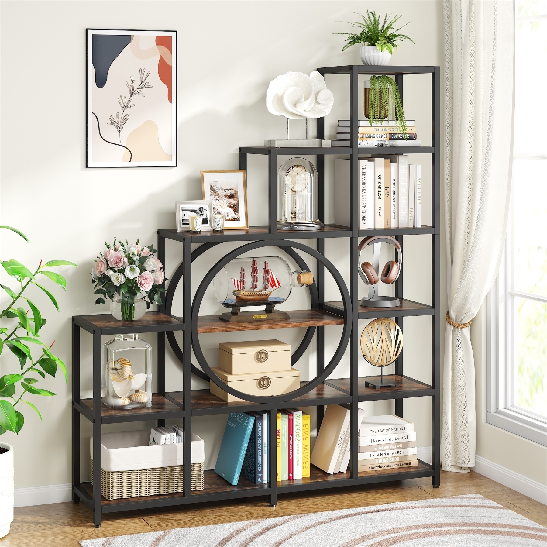 Step bookshelf sale