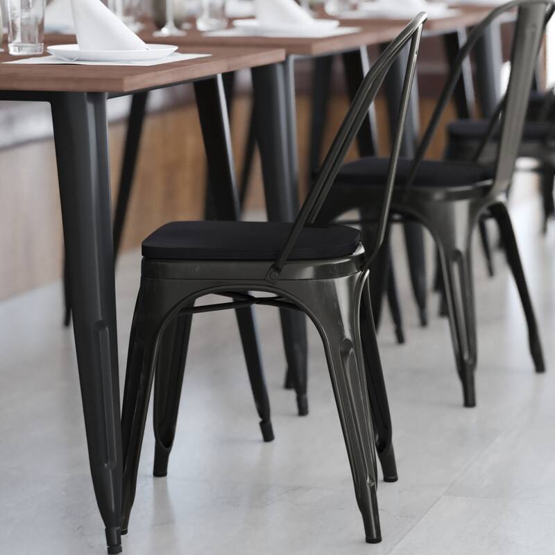 All-Weather Commercial Stack Chair & Poly Resin Seat