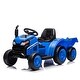 preview thumbnail 86 of 98, 12V Kids Ride On Electric Tractor Black Knight,Kids Ride On Toy.2WD,Non-skid tires, steering wheel, foot pedal