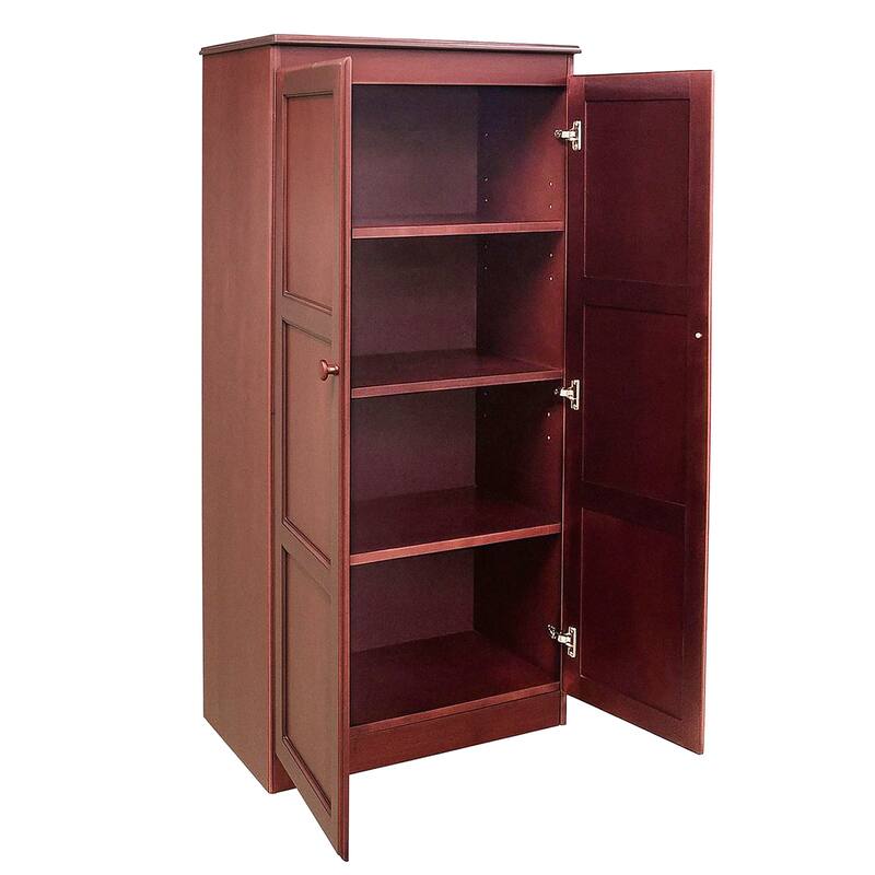 Concepts in Wood Storage Cabinet, 60 inch with 4 Shelve