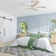 preview thumbnail 3 of 15, The Gray Barn Grumio Distressed White 52-inch Ceiling Fan with 5 Barnwood Blades