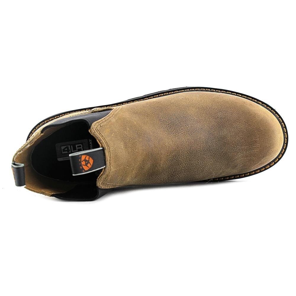 Shop Ariat Spot Hog Men Round Toe Leather Tan Work Boot