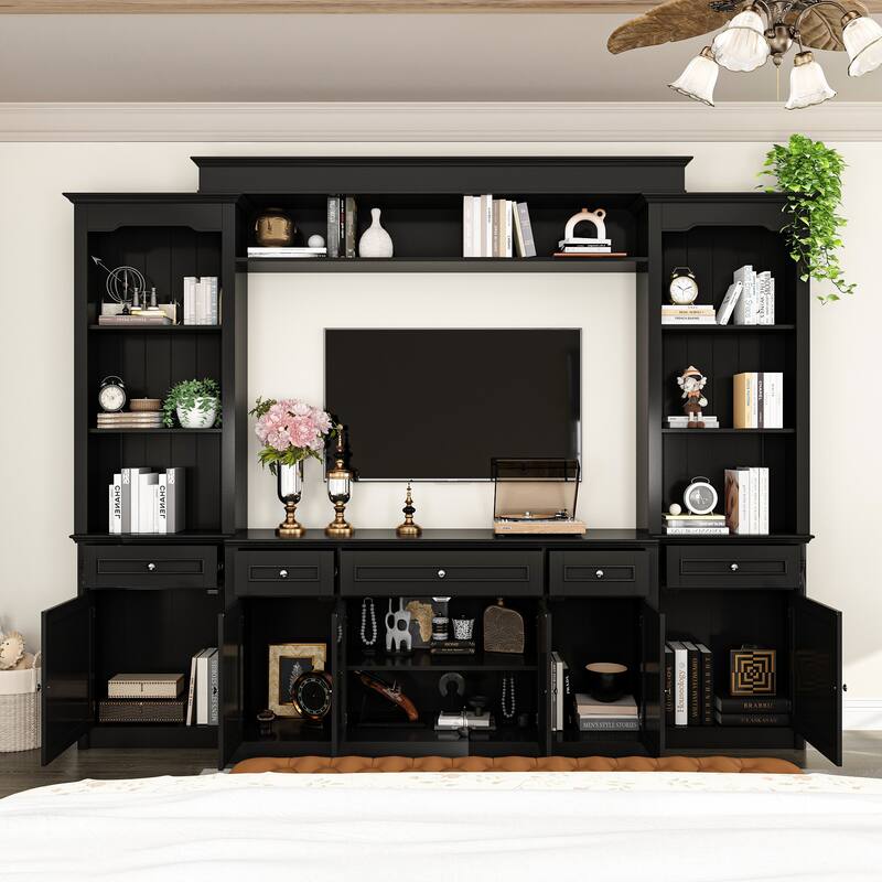 Entertainment Wall Unit /Bridge Multifunctional TV Stand Console Table