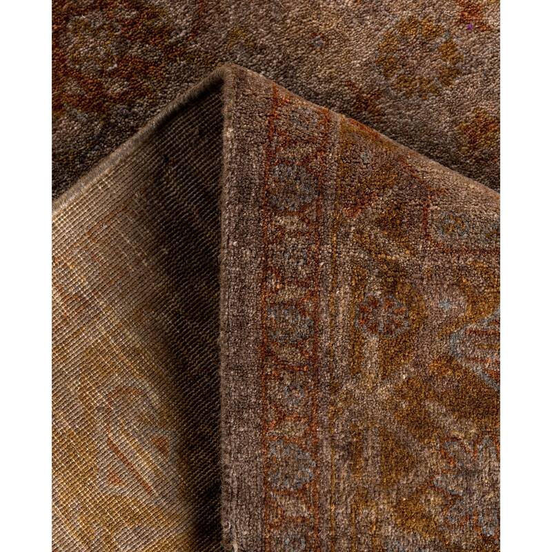 Overdyed One-of-a-Kind Hand-Knotted Area Rug - Beige - 4' 2" x 6' 1"