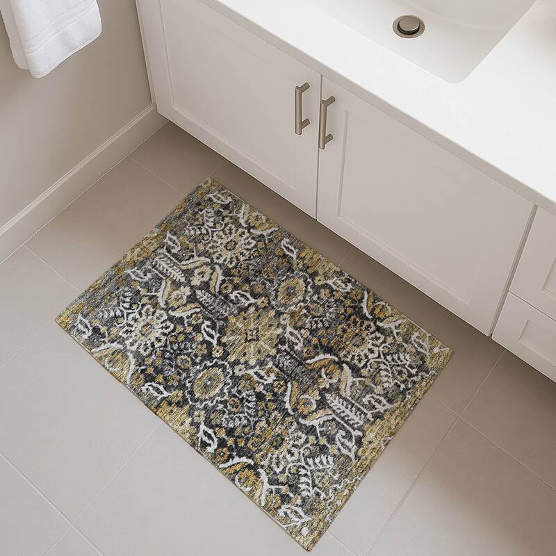 Machine Washable Indoor/ Outdoor Global Firestone Chantille Rug