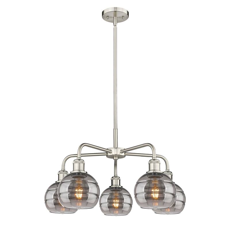 Innovations Lighting 516-5CR-14-24 Rochester Chandelier Rochester 5