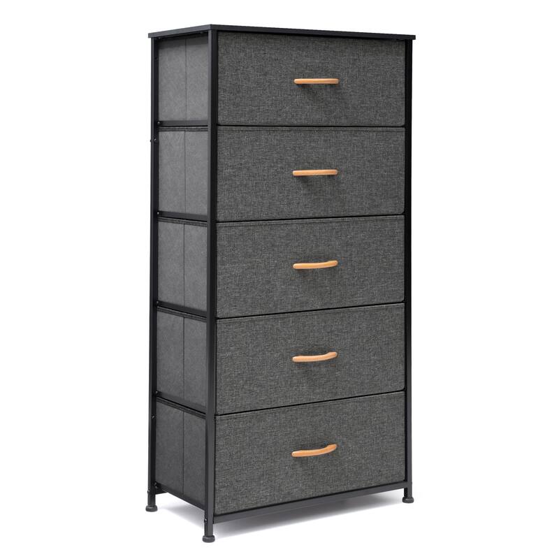 VredHom Vertical 5 Drawers Storage Tower