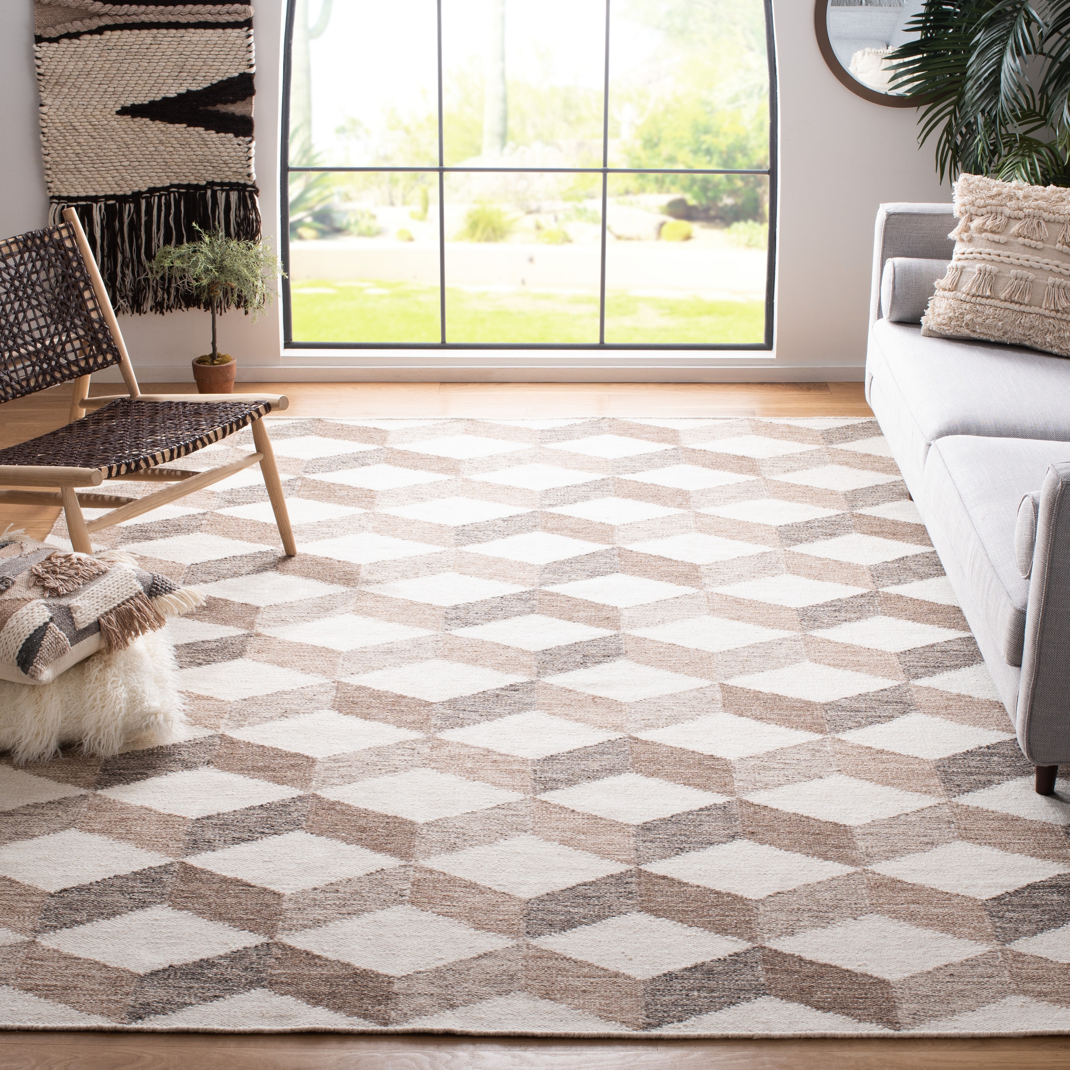 SAFAVIEH Handmade Kilim Winke Flatweave Wool Rug