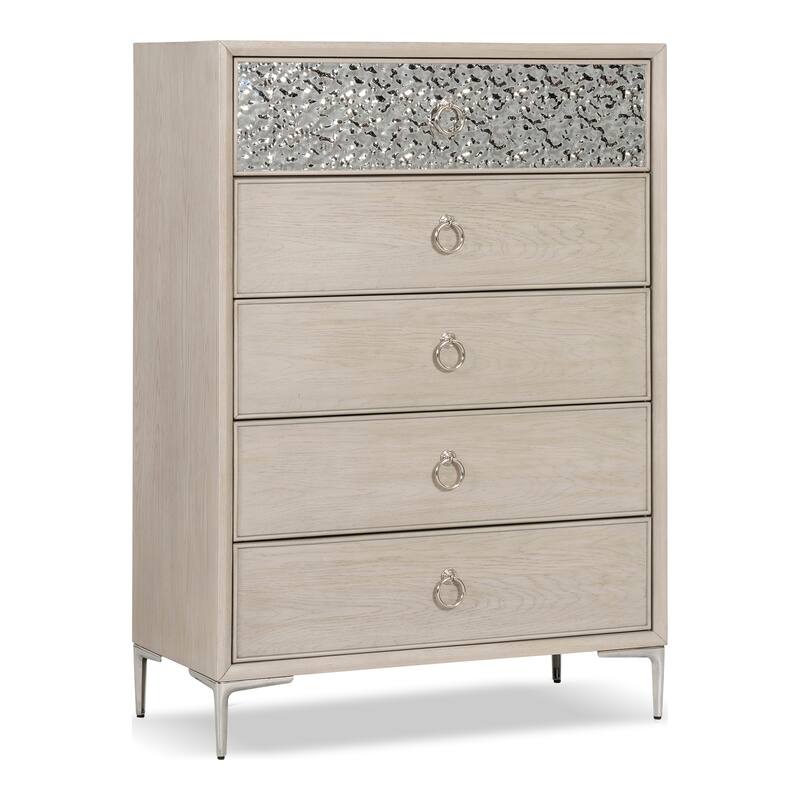 Furniture of America Fable Modern 3-Piece Solid Wood Panel Bedroom Set